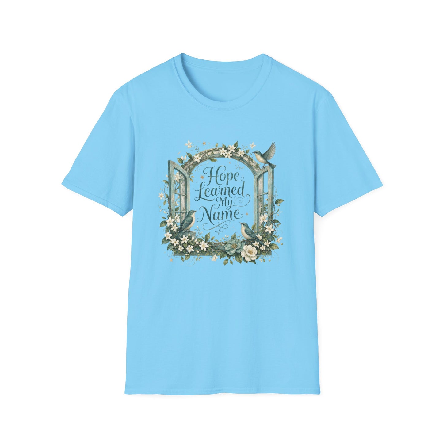 Hope Learned My Name T-Shirt | Abuse Survivor Inspiration