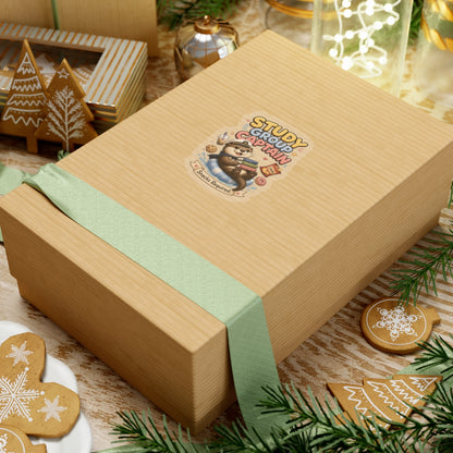 Study Group Captain Sticker | Otter with Snacks Kiss-Cut Sticker