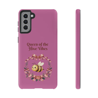 Queen of the Hive Bee Phone Case | Cute Floral Bee iPhone Case
