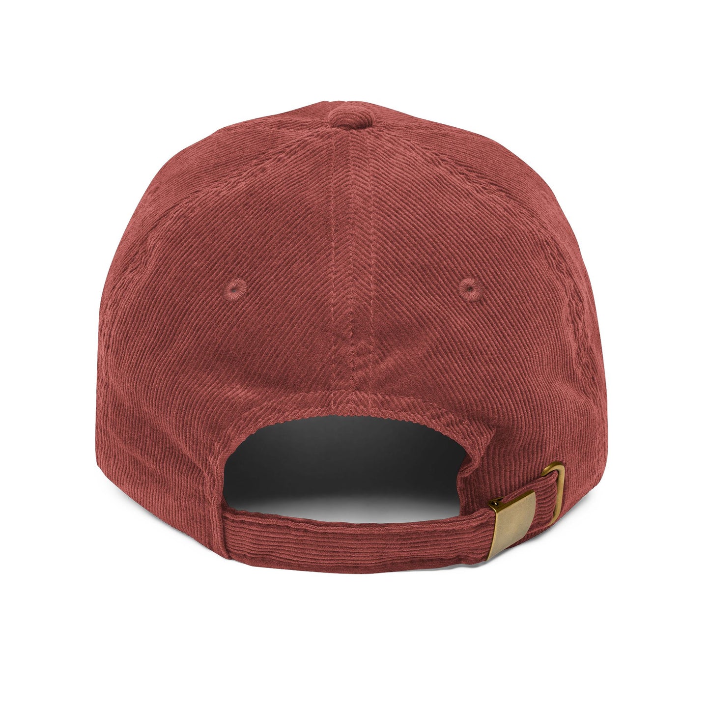 Not Today Brain Embroidered Corduroy Cap | Funny Phrase Dad Hat