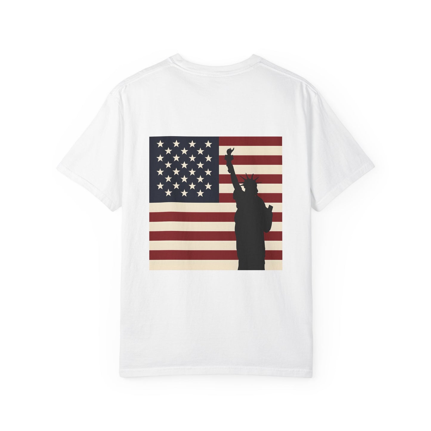 Freedom Patriotic T-shirt, Statue of Liberty, USA Independence Day Tee, Liberty Island Shirt, America Flag Top, Patriotic July 4th Gift