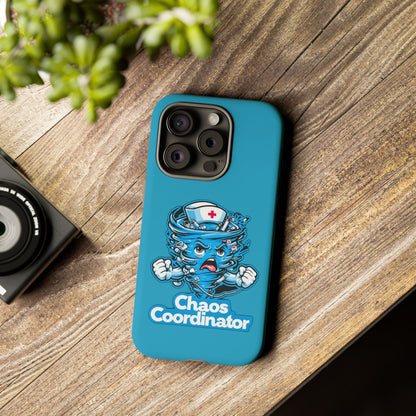 Chaos Coordinator Phone Case, Fun Nurse Gift, Tough Cases for Healthcare Heroes, Unique Cell Phone Cover, Funny Medical Humor