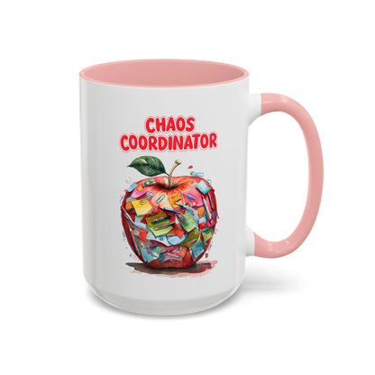 Chaos Coordinator Coffee Mug - Fun Gift for Teachers, Office Decor, Teacher Appreciation, Funny Coffee Cup, Classroom Supplies