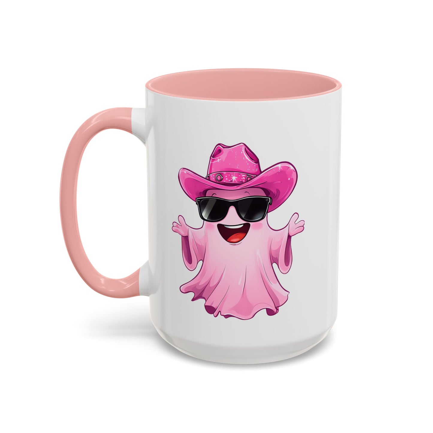 Playful Ghost Coffee Mug - Fun Halloween Drinkware, Cute Gift for Ghost Lovers, Perfect for Fall, Coffee Lovers, Halloween Decor