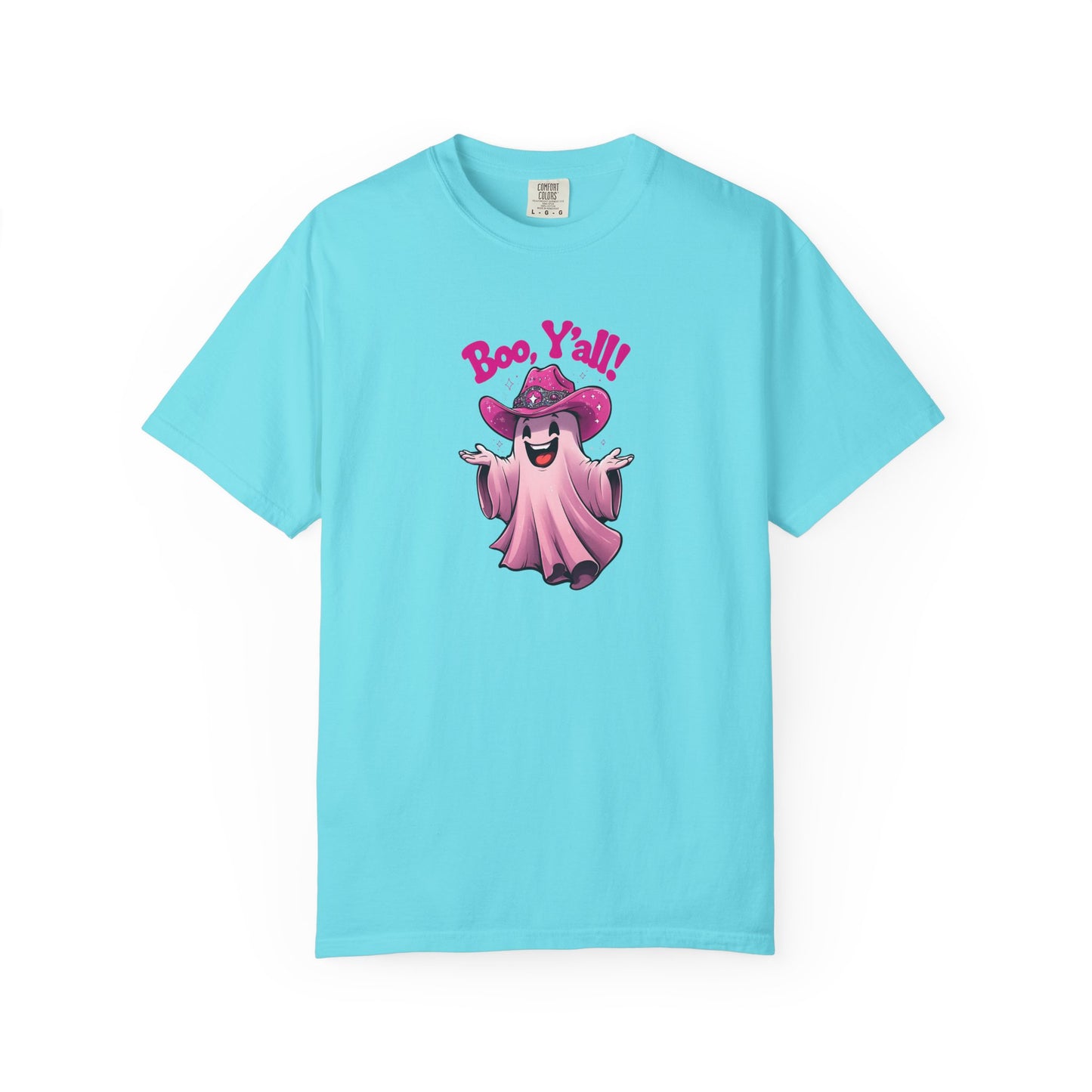 Boo Y'all Ghost T-Shirt, Fun Halloween Tee, Unisex Shirt, Cute Ghost Apparel, Spooky Season Outfit