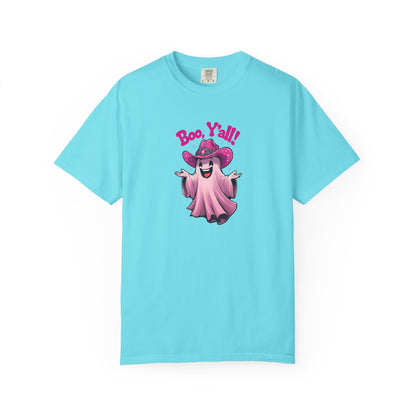 Boo Y'all Ghost T-Shirt, Fun Halloween Tee, Unisex Shirt, Cute Ghost Apparel, Spooky Season Outfit