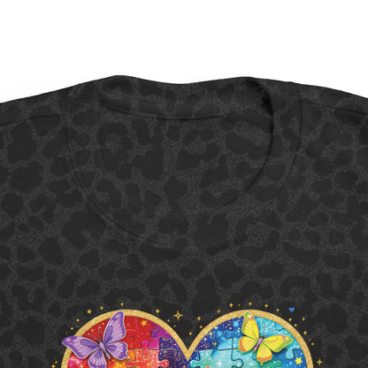 Autism Puzzle Heart Toddler Tee | Accept Understand Love