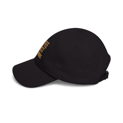 Coffee First Then Words Dad Cap | Embroidered Coffee Quote Hat