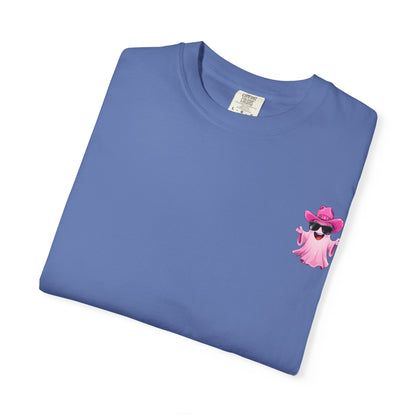 Bride Saddle Up Ghost T-shirt - Fun Unisex Tee for Weddings, Bachelorette Parties, Halloween, Unique Gift for Brides