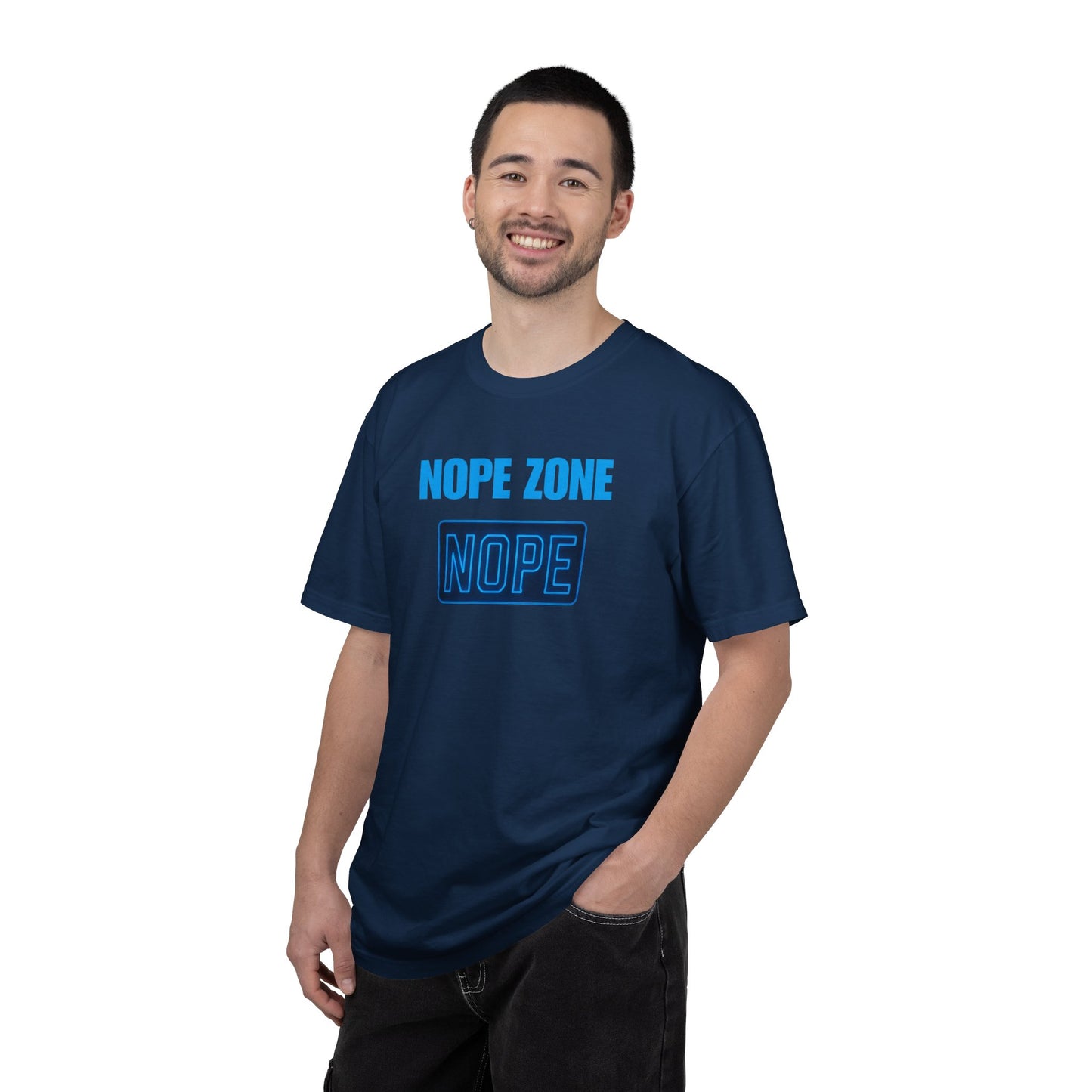 Nope Zone Humor Gen X T-shirt, Unisex Tee, Vintage Graphic Tee, Funny Shirt, Sarcastic Tee, Retro Gift
