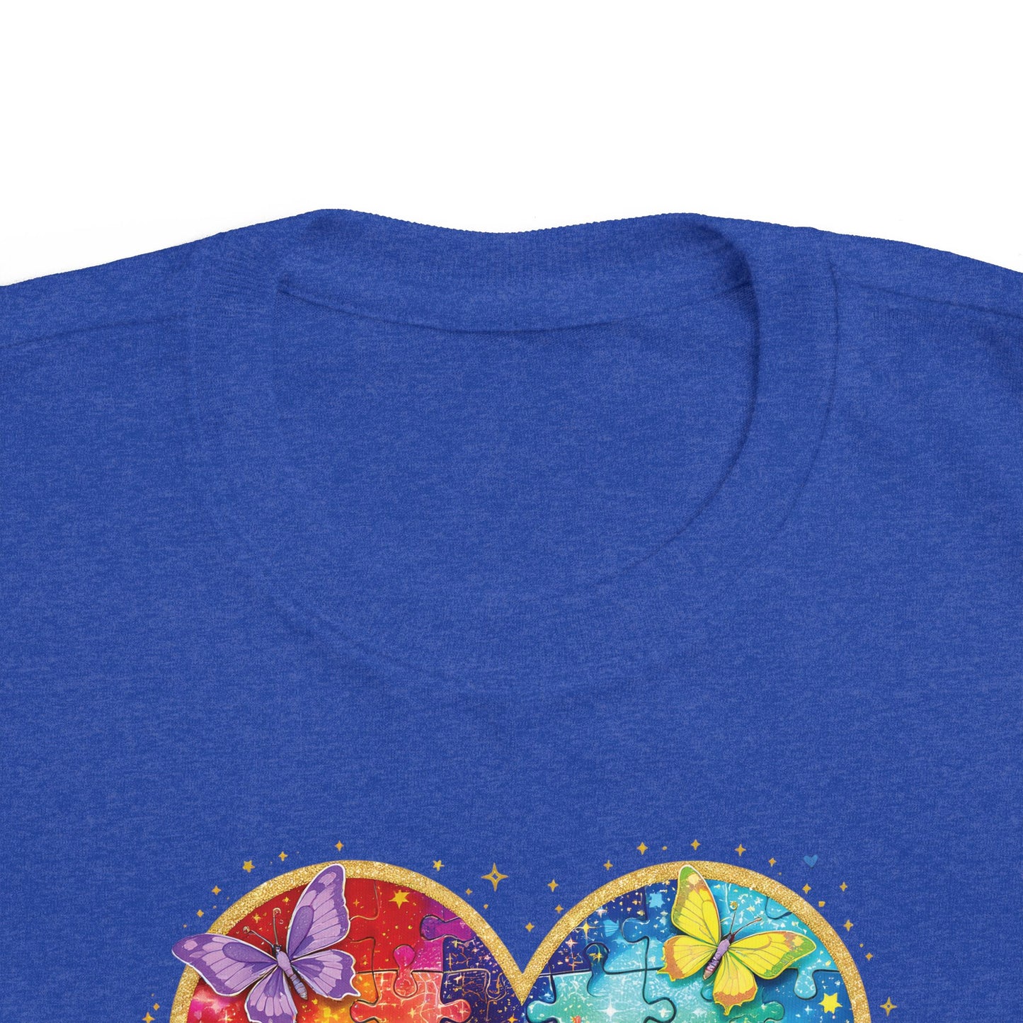Autism Puzzle Heart Toddler Tee | Accept Understand Love