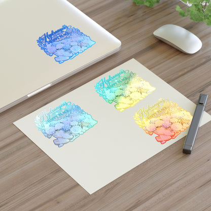 Hydrangeas Happy Place Sticker Sheet | Floral Hydrangea Decorative Stickers
