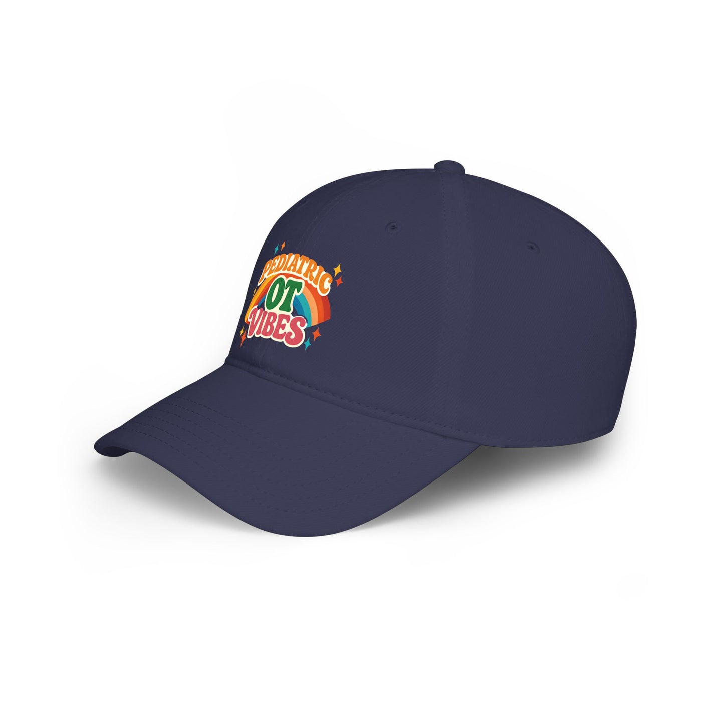 Pediatric OT Vibes Cap | Occupational Therapy Rainbow Logo