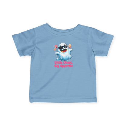 Adorable Halloween Infant T-Shirt, Little Ghoul Big Appetite Tee, Baby Halloween Costume, Cute Toddler Shirt, Spooky Fun Apparel, [...]