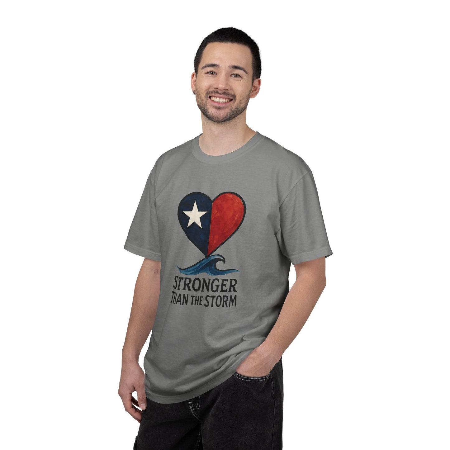 Texas Tough Unisex T-shirt, Stronger than the Storm, Texas Pride Tee, Southern Attitude Shirt, Lone Star State Apparel