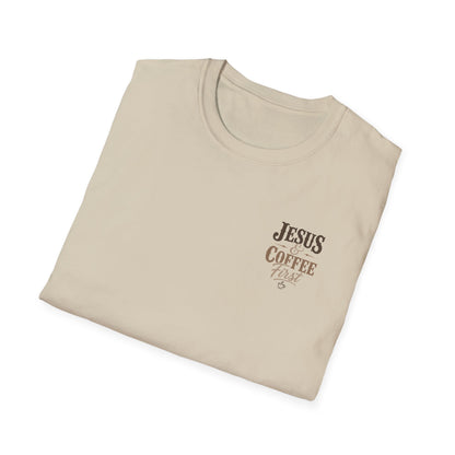 Jesus & Coffee First T-Shirt | Christian Coffee Tee
