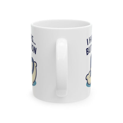 Funny Ceramic Mug for Coffee Lovers, I Had Plans But Nap Won, Gift for Friends, Office Humor, Birthday Present, Tea Mug, Relaxation Cup