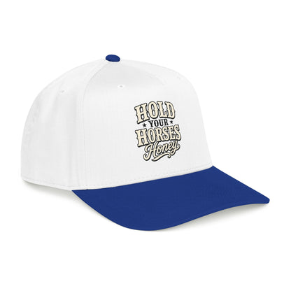 Hold Your Horses Honey Mid Profile Baseball Cap | Western Rodeo Cowboy