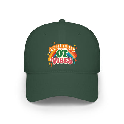 Pediatric OT Vibes Cap | Occupational Therapy Rainbow Logo