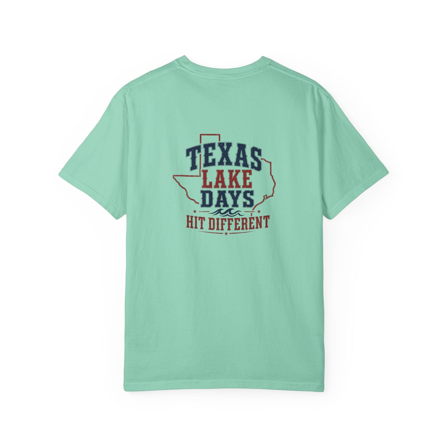 Texas Lake Days Hit Different T-shirt | State Outline Lake Life