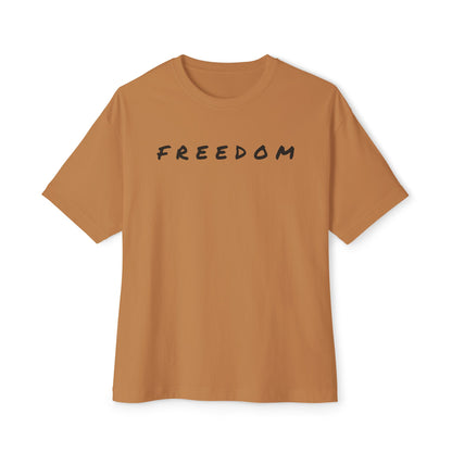Freedom & Faith Unisex Oversized Tee, Summer Vibes Tee, Casual Gift, Patriotic Apparel, Faith-Based Outfit