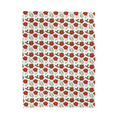 Cozy Christmas Plush Blanket, Soft Holiday Throw Blanket, Perfect for Winter Decor, Gift for Her, Warm Home Essentials