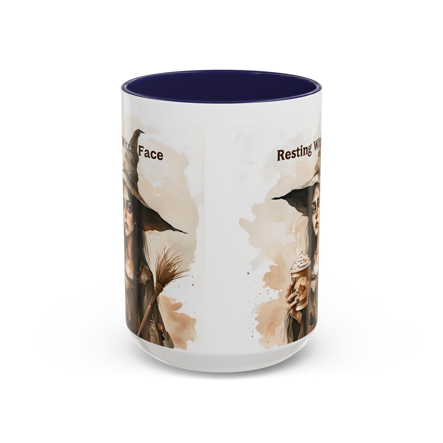 Resting Witch Face Coffee Mug - Halloween Mug, Funny Mug, Witch Mug, Halloween Gift, Coffee Lover Gift