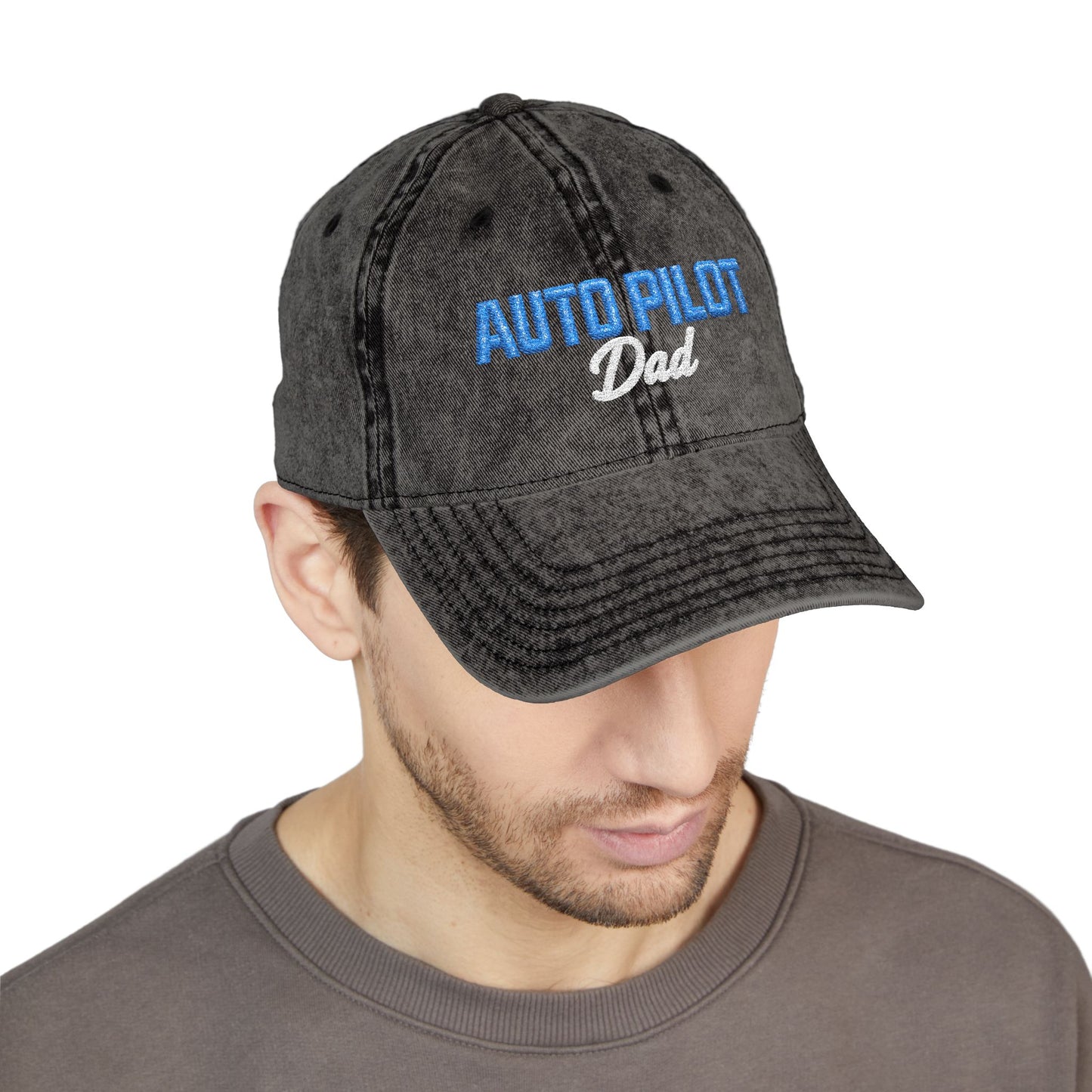Autopilot Dad Cap | Vintage Embroidered Hat
