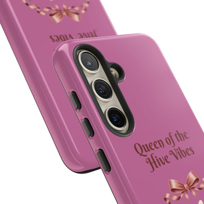 Queen of the Hive Bee Phone Case | Cute Floral Bee iPhone Case