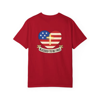 Freedom Blessed to Be Free Unisex T-shirt, Inspirational Tee, Positive Vibes Shirt, Gift for Him or Her, Casual Top, Comfortable Clothing