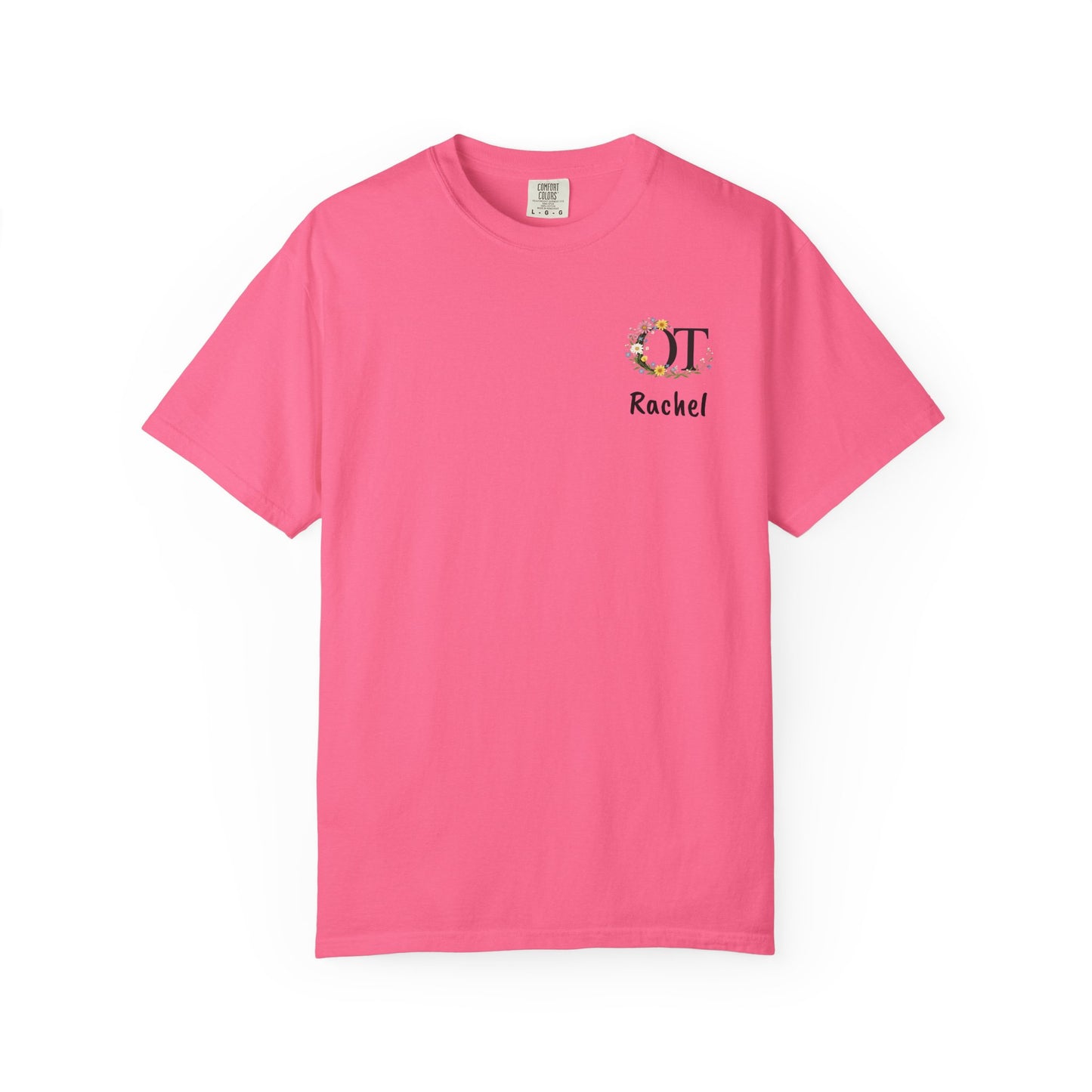Occupational Therapist Monogram T-shirt | Personalized OT Monogram
