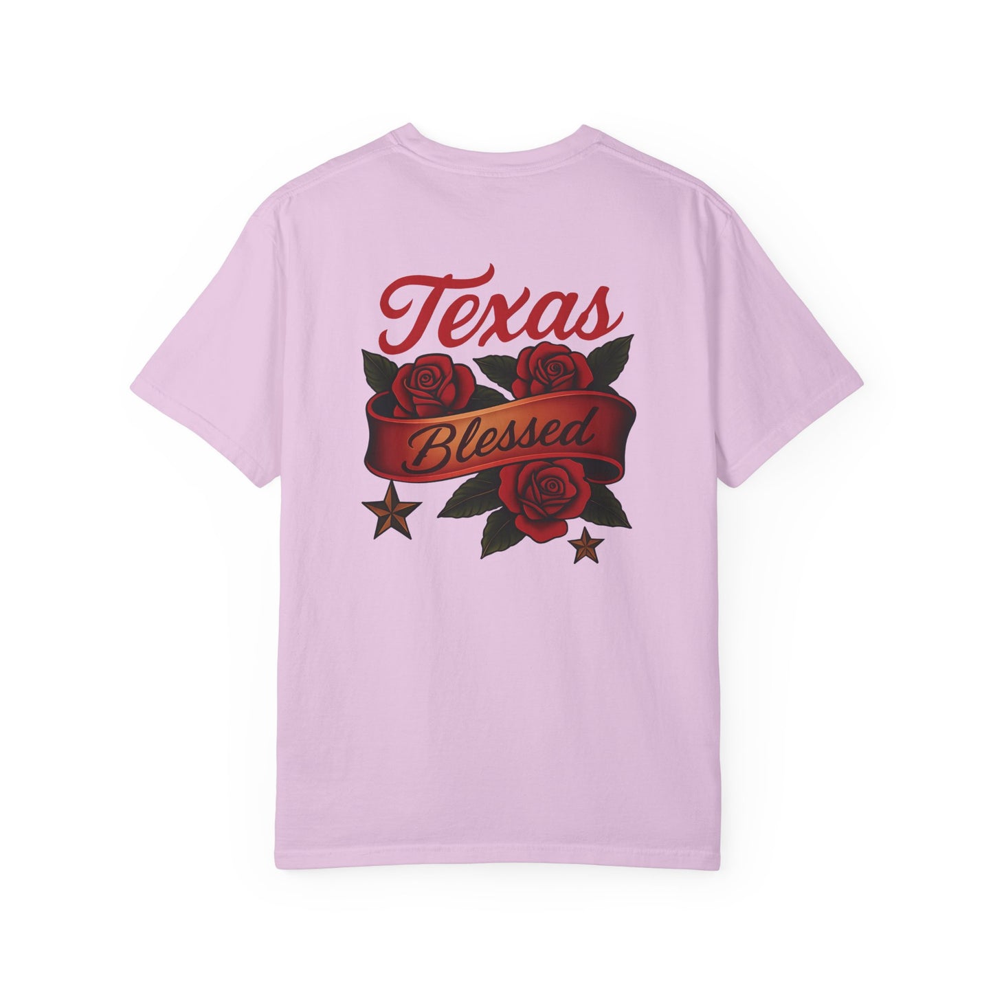 Texas Blessed Unisex Garment-Dyed T-shirt | Casual Tee for Everyday Wear, Perfect Gift for Texas Lovers, Birthday, and Celebrations, [...]
