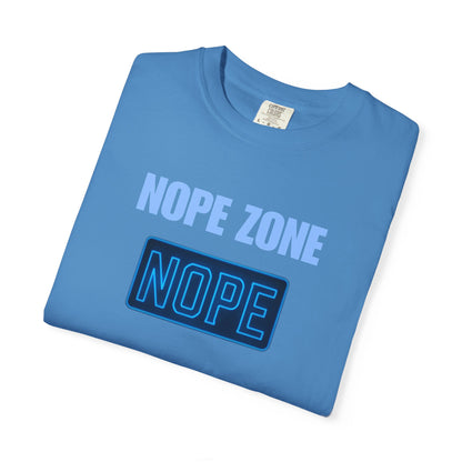 Nope Zone Humor Gen X T-shirt, Unisex Tee, Vintage Graphic Tee, Funny Shirt, Sarcastic Tee, Retro Gift