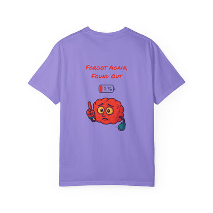 Gen X Humor Unisex T-shirt, Forgot Again Found Out Shirt, Funny 90s Tee, Vintage Style Top, Retro Clothing