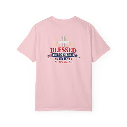 Blessed Unbothered Free cross | T-shirt