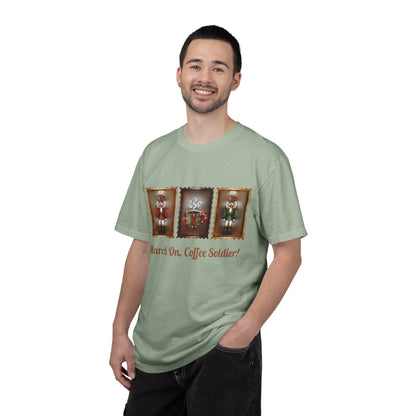 March On Coffee Soldier! T-shirt | Nutcracker Coffee Soldier Illustration