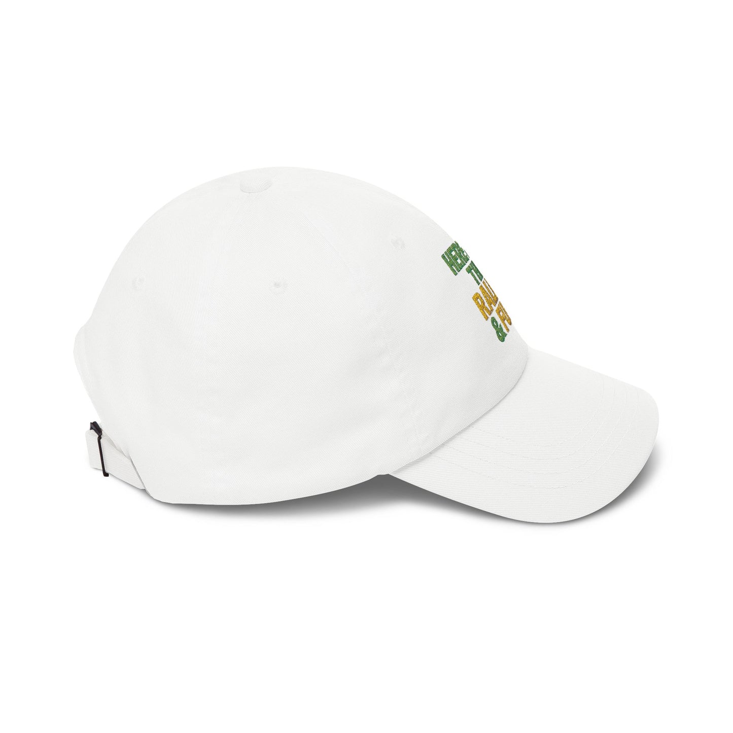 Here For The Rally & Fun Dad Cap | Embroidered Sport Rally Hat