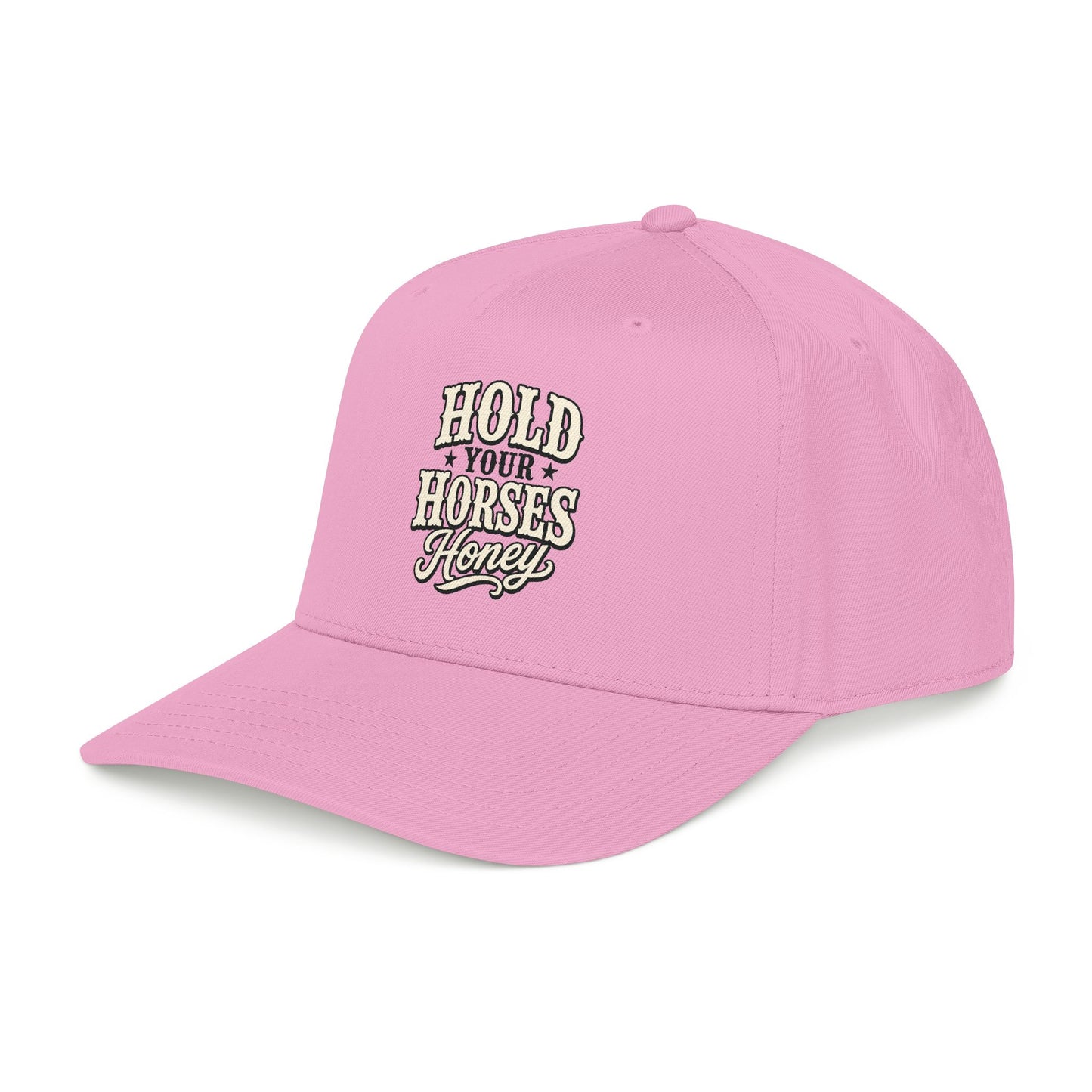 Hold Your Horses Honey Mid Profile Baseball Cap | Western Rodeo Cowboy