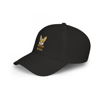 Short Legs Big Opinions Cap | Corgi Embroidered Dad Hat