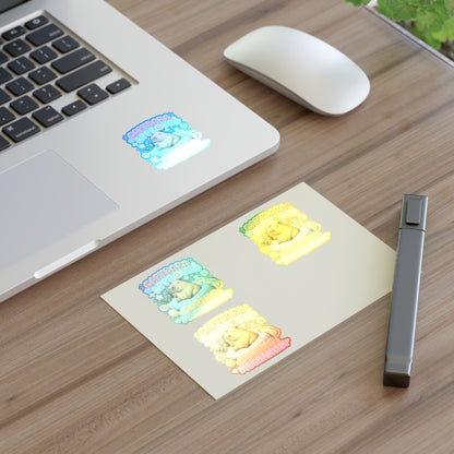 Capybara Approved Coping Mechanism Sticker Sheet | Cute Relaxing Animal Stickers