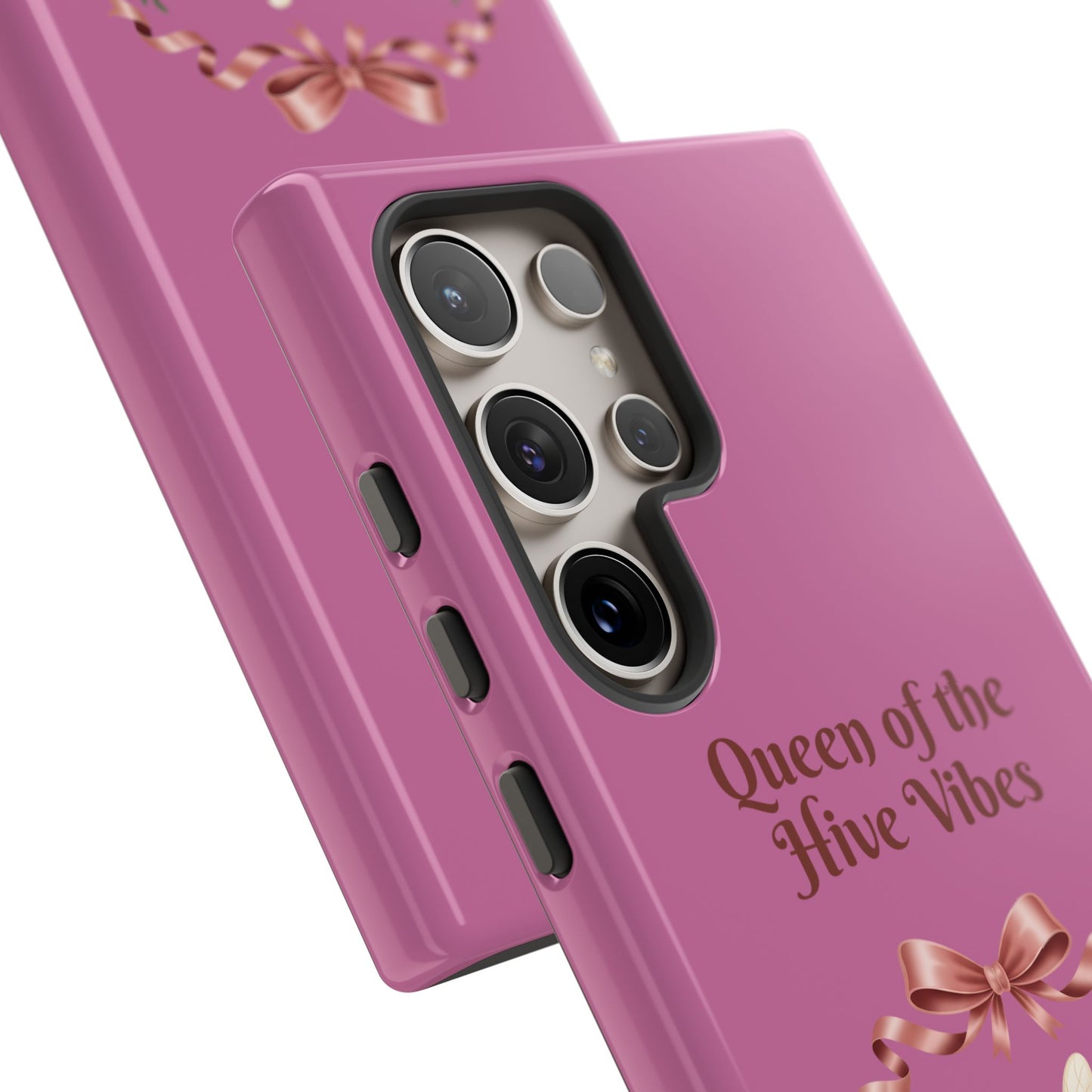 Queen of the Hive Bee Phone Case | Cute Floral Bee iPhone Case