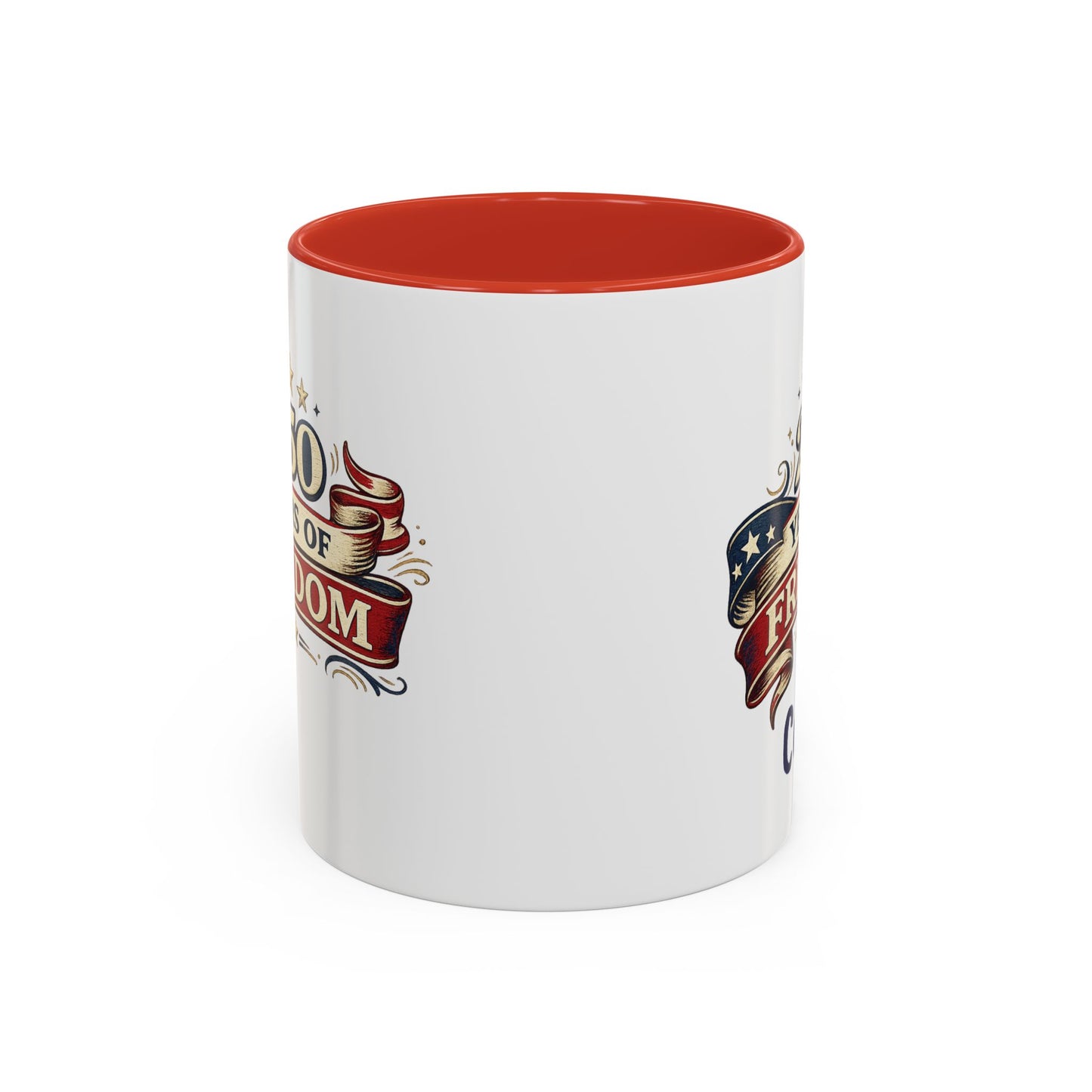 250 Years of Freedom Coffee Mug | Personalized Name - America 250th Anniversary, Semiquincentennial, Patriotic Gift, Heritage Celebration