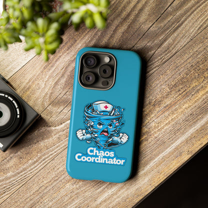 Chaos Coordinator Phone Case, Fun Nurse Gift, Tough Cases for Healthcare Heroes, Unique Cell Phone Cover, Funny Medical Humor