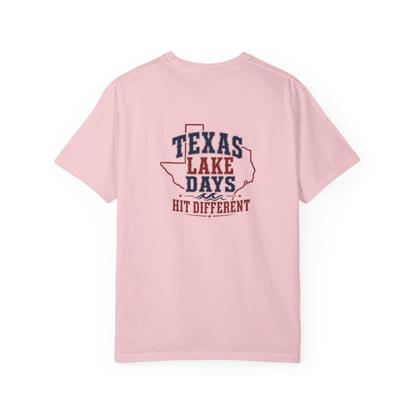Texas Lake Days Hit Different T-shirt | State Outline Lake Life
