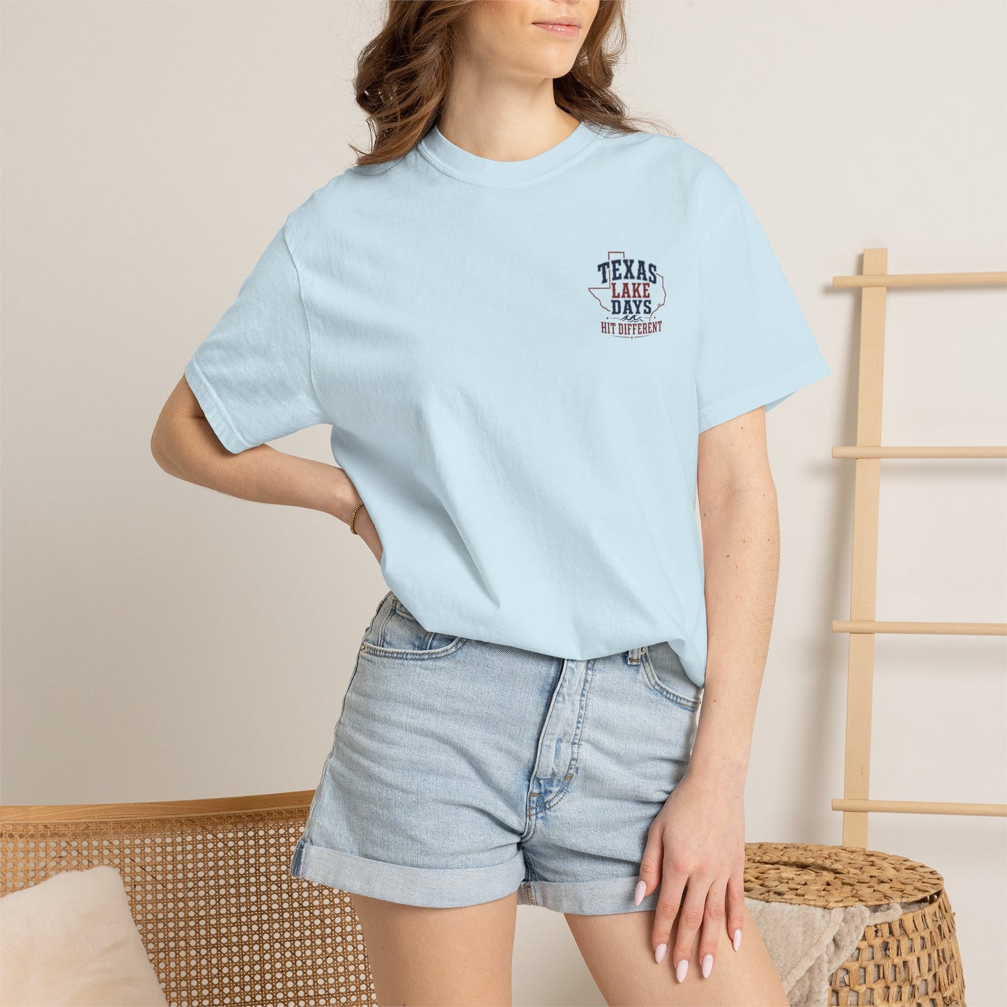 Texas Lake Days Hit Different T-shirt | State Outline Lake Life