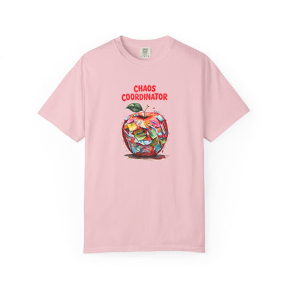 Chaos Coordinator T-Shirt | Fun Teacher Tee, Back to School, Motivational Apparel, Unisex Graphic Shirt, Funny Work Wear, Personalization