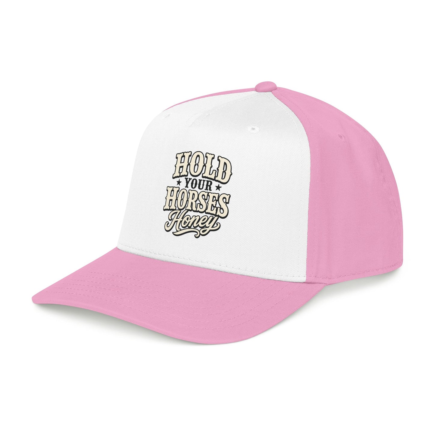 Hold Your Horses Honey Mid Profile Baseball Cap | Western Rodeo Cowboy
