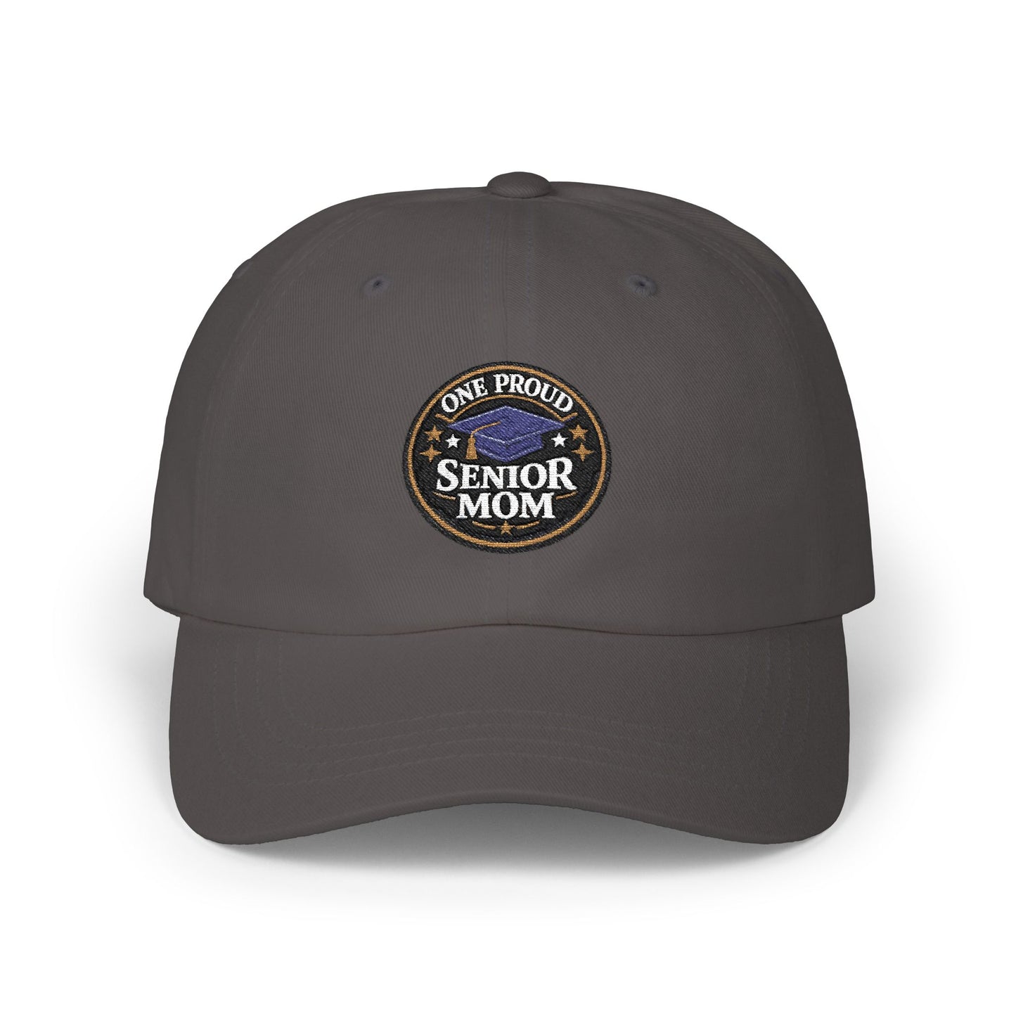 One Proud Senior Mom Embroidered Classic Dad Cap | Graduation Mom Hat