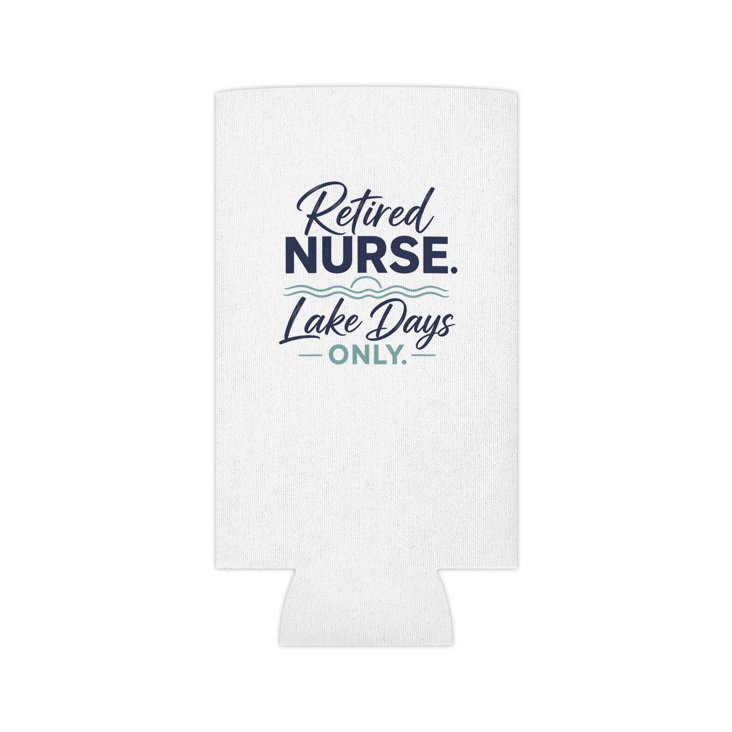 Retired Nurse Lake Days Can Cooler | Personalized
