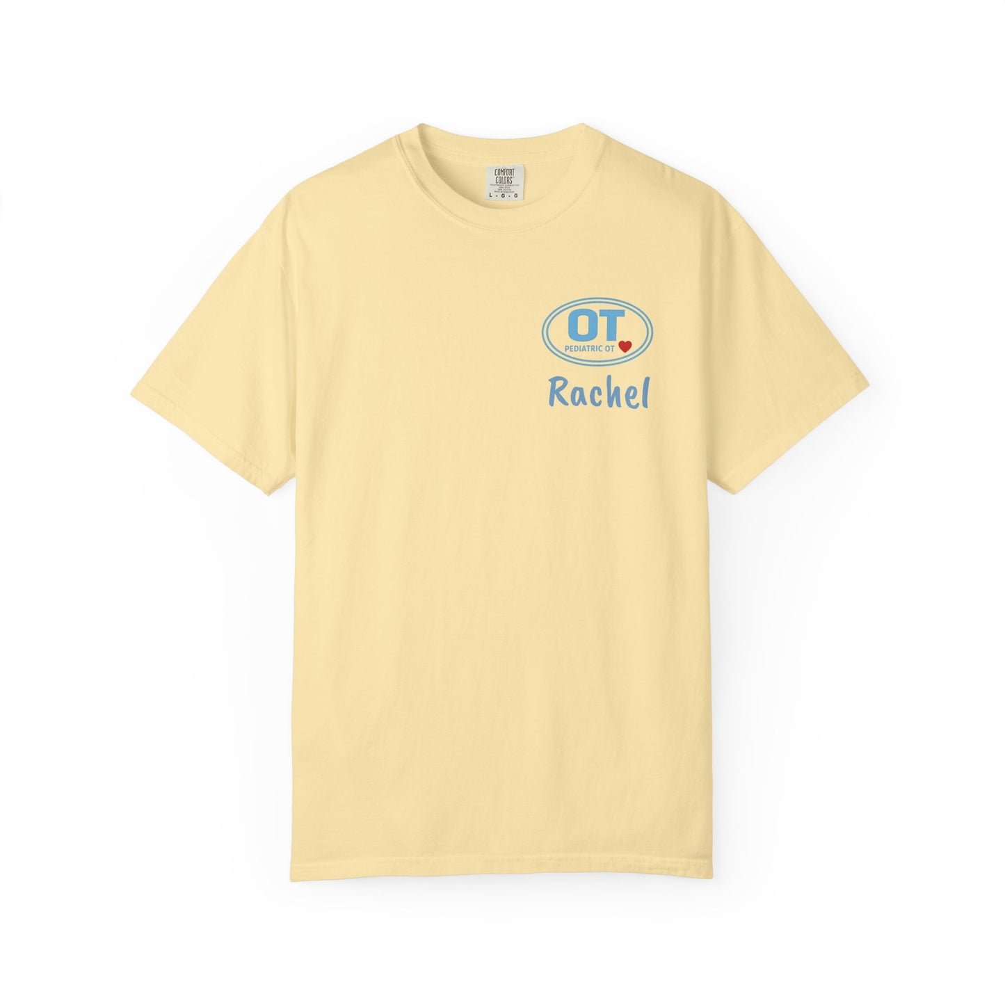 Pediatric OT Oval Logo Personalized T-Shirt | Occupational Therapy Tee